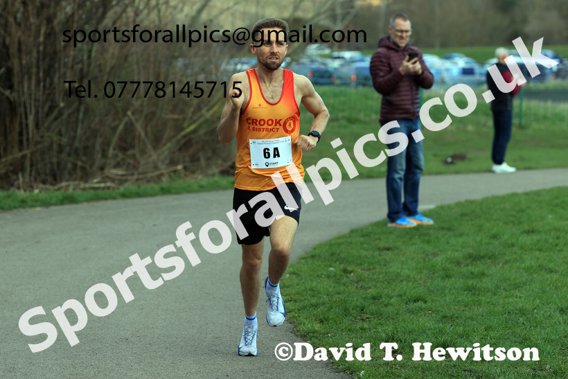 Senior Mens 2026 NECAA Royal Signals Road Relays, Hetton Lyons Country Park, Hetton le Hole. Photo: David T. Hewitson/Sports for All Pics